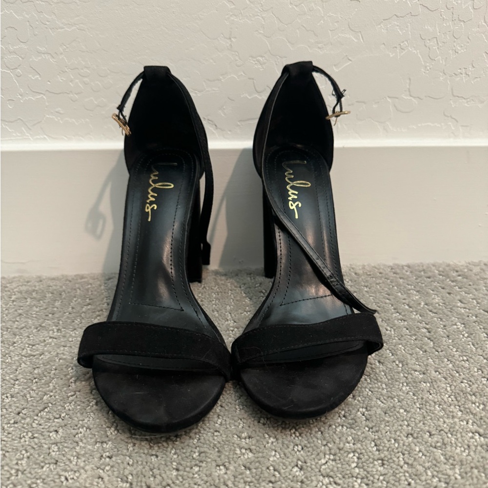 Lulus Black Heels